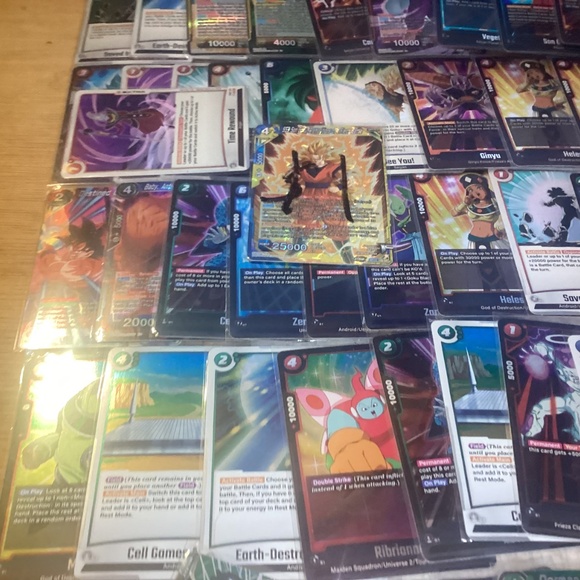 78 Dragon Ball foil card lot of 78 foil cards - Picture 14 of 16